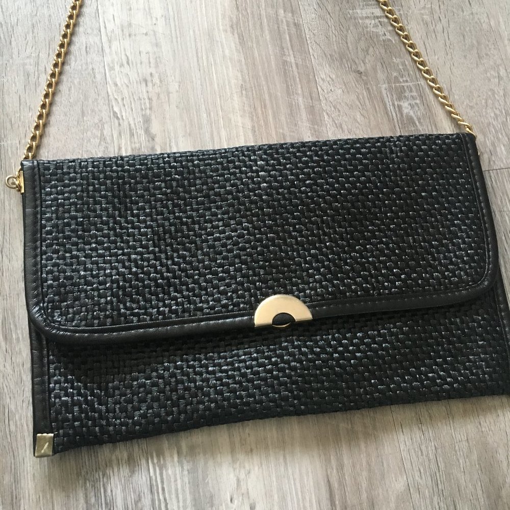 Vintage Rafia Chain Shoulder Bag - Picture 3 of 8